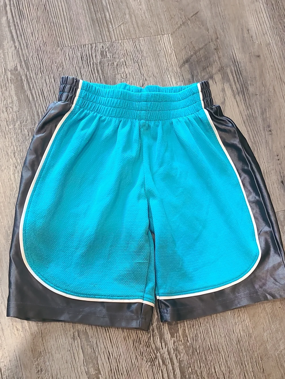 Turquoise Tropical Skark Tank & Athletic Shorts Set Size Small/6